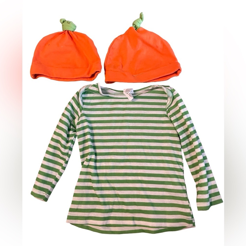 Bundle of 3 pumpkin costume items 12-18 months